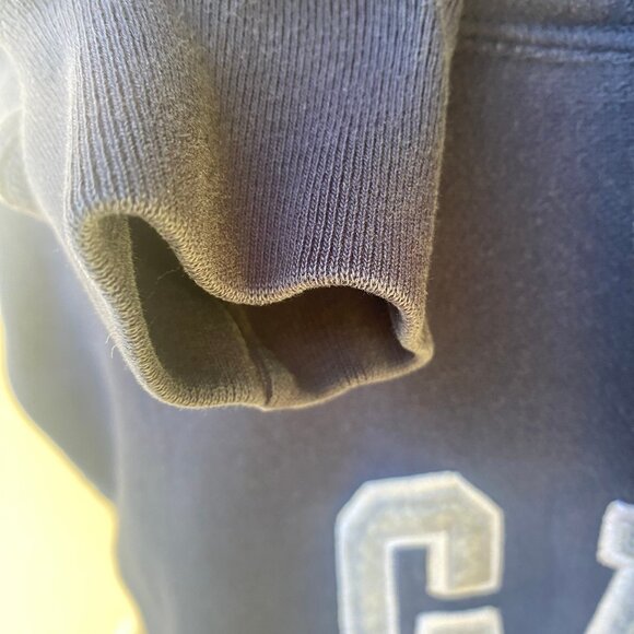 Women's Gap Navy Blue Hoodie Sweatshirt Size Small - Picture 6 of 11
